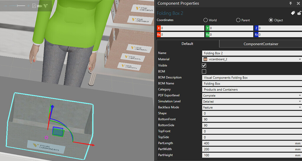 [Resolved] Close "Folding Box" as part of assembly - Process Modeling ...