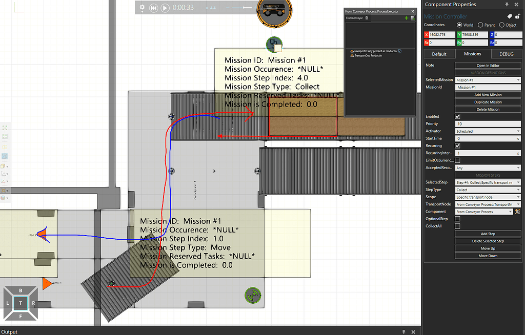 Mission "Collect" not collecting - Process Modeling - Visual Components ...