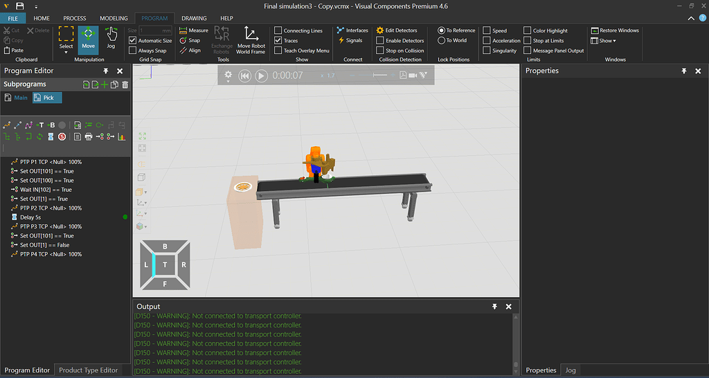 Sensor Conveyor Academy Visual Components The Simulation Community