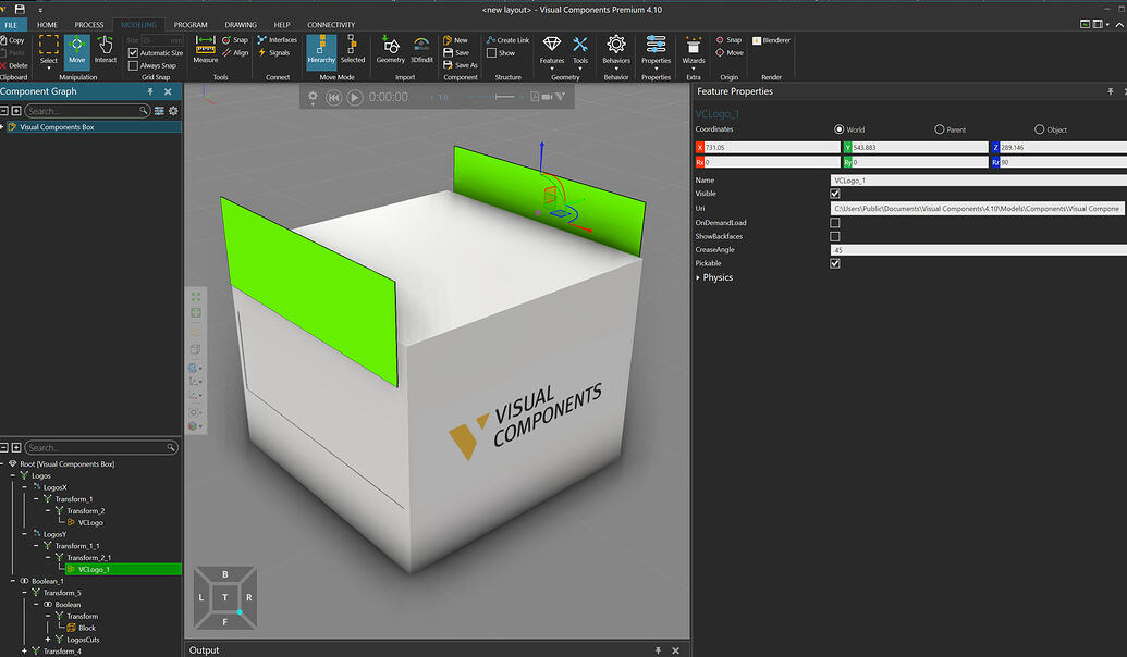 Custom box with own logo - Component Modeling - Visual Components - The ...