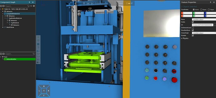 Mold Set Shuttles Out