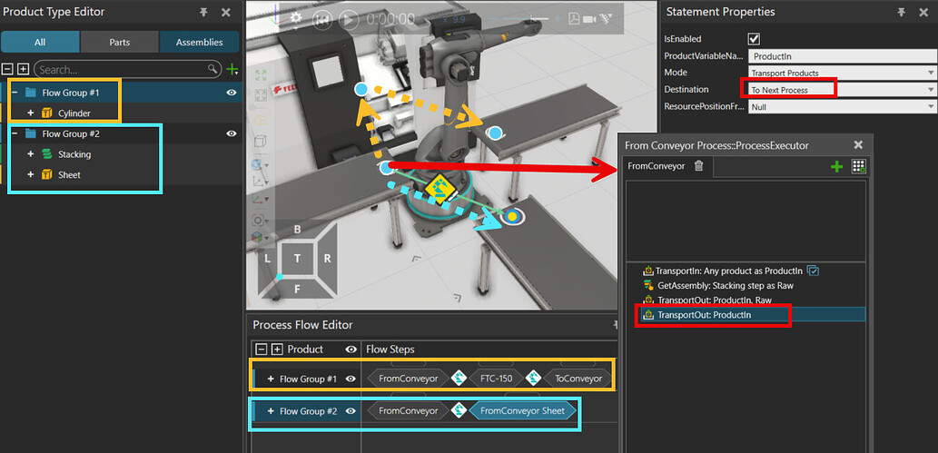 Issue in assorting the sheet - Process Modeling - Visual Components ...