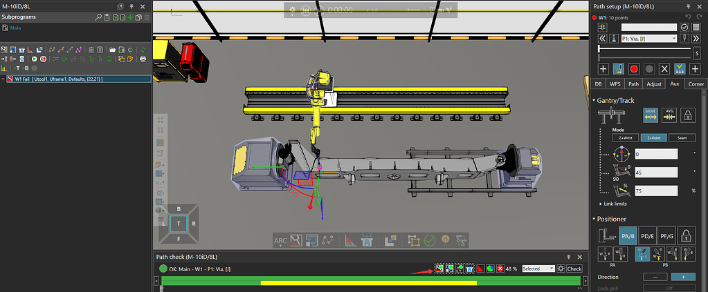 Robotics Path Planning Example The robot path planning fails to avoid collisions - General Questions ...