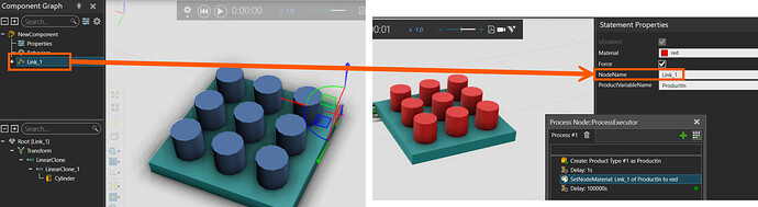 How to use SetNodeMaterial for parts of a product - Process Modeling ...