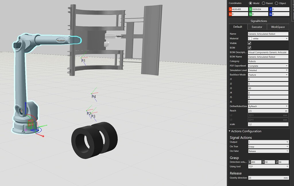 Grasping Multiple Objects - Robot Programming - Visual Components - The ...